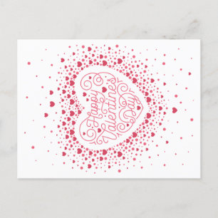 Cartes Pour Fêtes Annuelles HAPPY VALENTINE"S DAY / Valentine's Day Postcard
