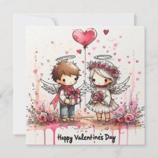 Cartes Pour Fêtes Annuelles Happy Valentines Day Card
