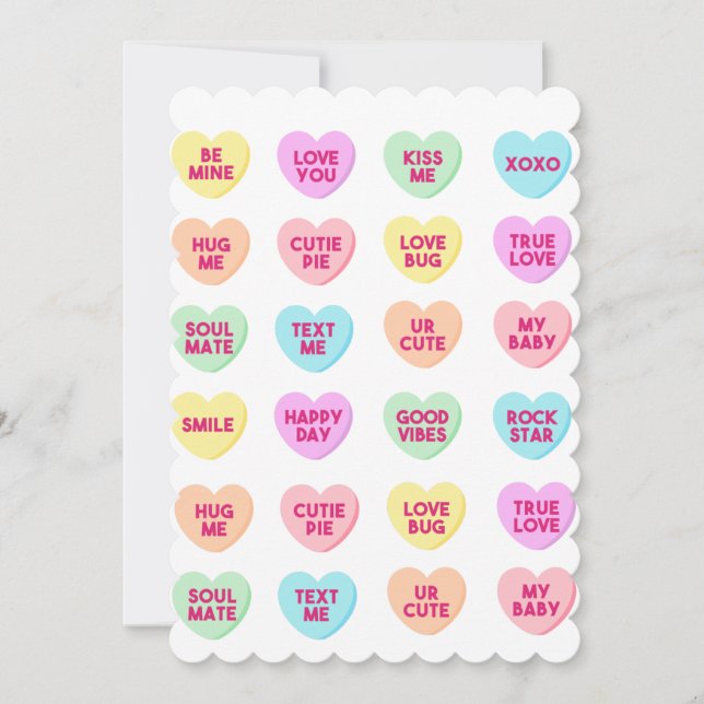 Cartes Pour Fêtes Annuelles Happy Valentines Day Card (Devant)