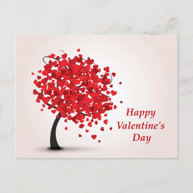 Cartes Pour Fêtes Annuelles Happy Valentine's Day Postcard (Devant)