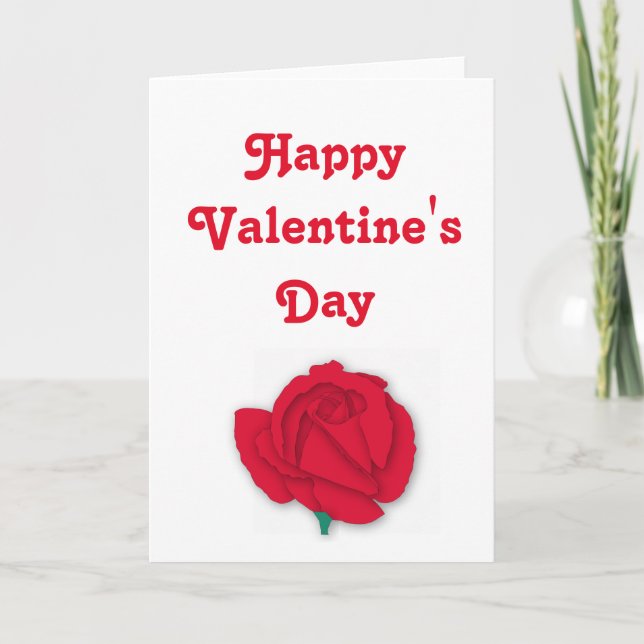 Cartes Pour Fêtes Annuelles Happy Valentines Day Valentine Greeting Cards (Devant)