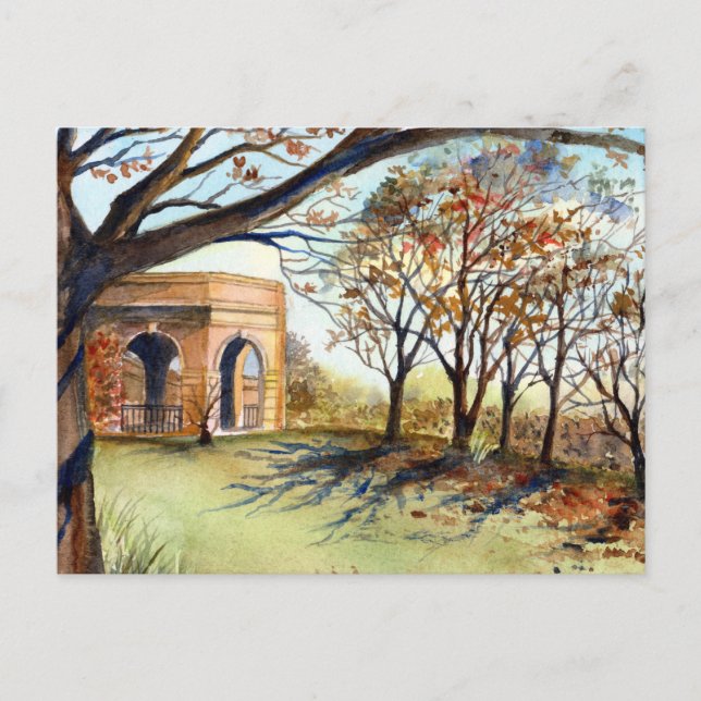 Cartes Pour Fêtes Annuelles Harrogate de Valley Gardens par Farida Greenfield (Devant)