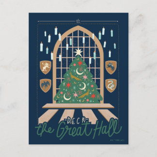 Cartes Pour Fêtes Annuelles Harry Potter | Décorez le Grand Hall