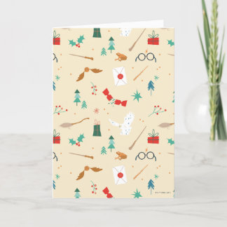 Cartes Pour Fêtes Annuelles Harry Potter | Motif d'icône de vacances