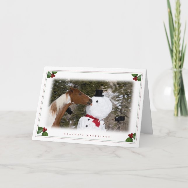 Cartes Pour Fêtes Annuelles Hé, c'est mon nez ! (Devant)