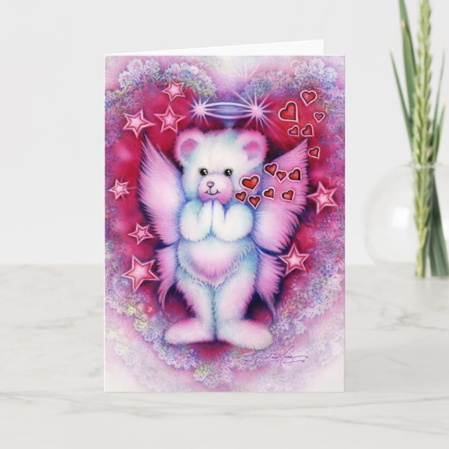 Cartes Pour Fêtes Annuelles heartbear (Devant)