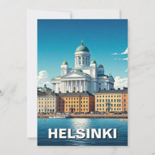 Cartes Pour Fêtes Annuelles Helsinki Finlande Voyages