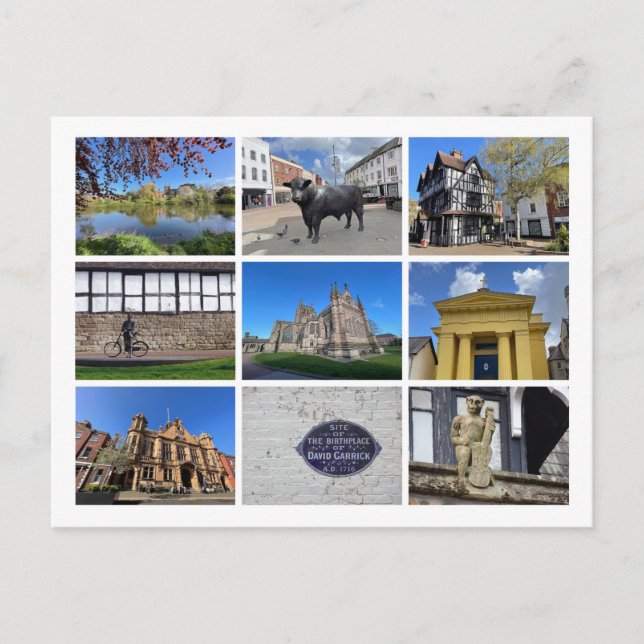 Cartes Pour Fêtes Annuelles Hereford (Devant)