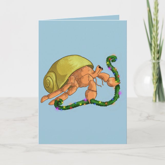 Cartes Pour Fêtes Annuelles Hermite de Noël (Devant)