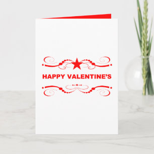 Cartes Pour Fêtes Annuelles heureuse Sainte-Valentin