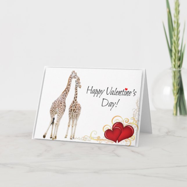 Cartes Pour Fêtes Annuelles Heureuse Sainte-Valentin (Devant)