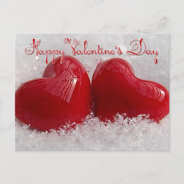 Cartes Pour Fêtes Annuelles Heureuse Sainte-Valentin (Devant)