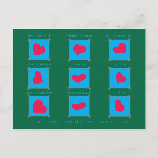 Cartes Pour Fêtes Annuelles Heureuse Sainte-Valentin (Devant)