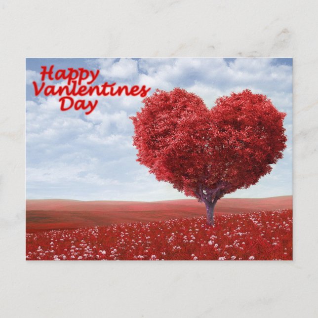 Cartes Pour Fêtes Annuelles Heureuse Sainte-Valentin (Devant)