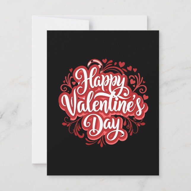Cartes Pour Fêtes Annuelles Heureuse Sainte-Valentin (Holiday cards designed to brighten up the entire year!)