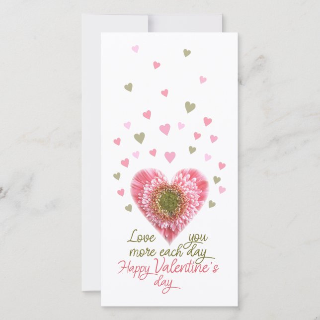 Cartes Pour Fêtes Annuelles Heureuse Sainte-Valentin (Devant)