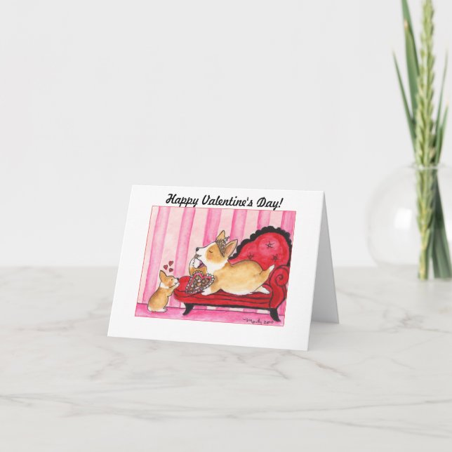 Cartes Pour Fêtes Annuelles Heureuse Sainte-Valentin ! (Devant)