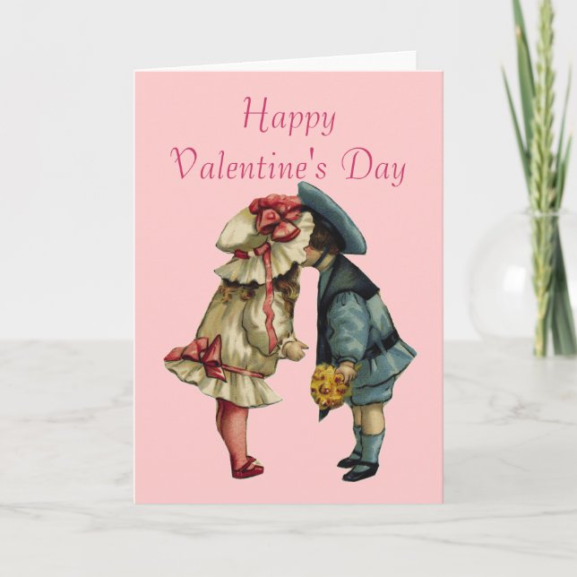 Cartes Pour Fêtes Annuelles Heureuse Sainte-Valentin (Devant)