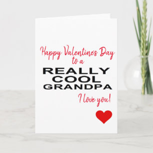 Cartes Pour Fêtes Annuelles heureuse Sainte-Valentin à un grand-papa vraiment