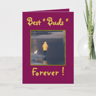 Cartes Pour Fêtes Annuelles Heureuse Sainte-Valentin/Best Buds Forever !