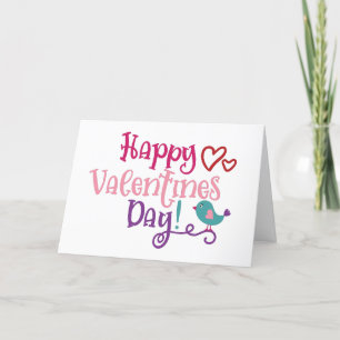 Cartes Pour Fêtes Annuelles Heureuse Sainte-Valentin   Cute minimaliste Insépa