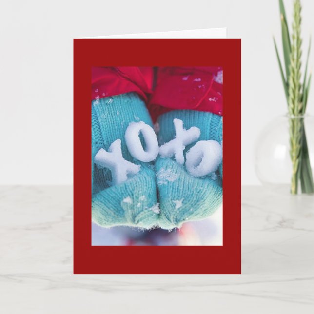 CARTES POUR FÊTES ANNUELLES HEUREUSE SAINTE-VALENTIN DU XOX "AMOUR DE MA VIE" (Devant)