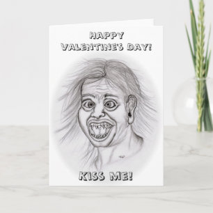 Cartes Pour Fêtes Annuelles HEUREUSE SAINTE-VALENTIN ! - Embrasse-moi !