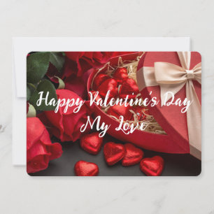 Cartes Pour Fêtes Annuelles Heureuse Sainte-Valentin My Love