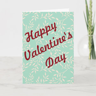 Cartes Pour Fêtes Annuelles Heureuse Sainte-Valentin non traditionnel