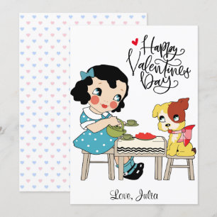 Cartes Pour Fêtes Annuelles Heureuse Sainte-Valentin Pour toujours ma mignon
