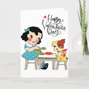 Cartes Pour Fêtes Annuelles Heureuse Sainte-Valentin Pour toujours ma mignon