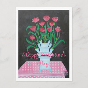 CARTES POUR FÊTES ANNUELLES HEUREUSE SAINTE-VALENTIN VOUS FAITES MA FLEUR DE