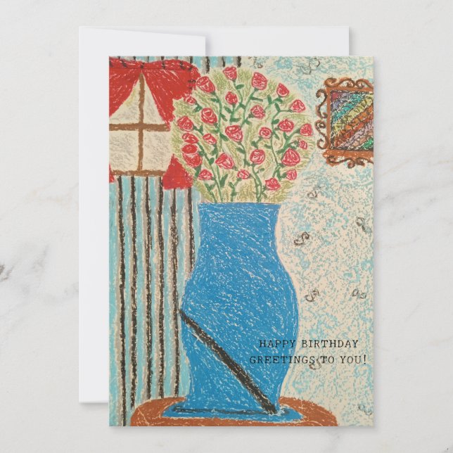 Cartes Pour Fêtes Annuelles HEUREUX BIRTHDAY GREETINGS TO YOU SPRING Collectio (Devant)