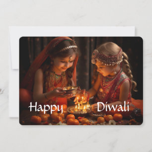 Cartes Pour Fêtes Annuelles Heureux Diwali