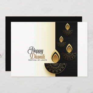 Cartes Pour Fêtes Annuelles Heureux Diwali