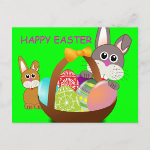 CARTES POUR FÊTES ANNUELLES HEUREUX PÂQUES