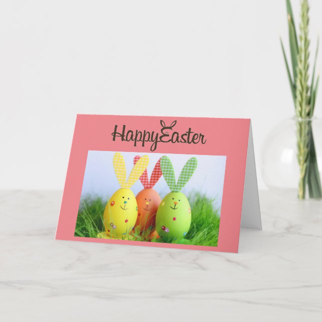 CARTES POUR FÊTES ANNUELLES HEUREUX PÂQUES À MON BUNNY DE ***HONEY*** (Devant)