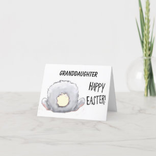 CARTES POUR FÊTES ANNUELLES HEUREUX PÂQUES ***GRAND-FILLE***
