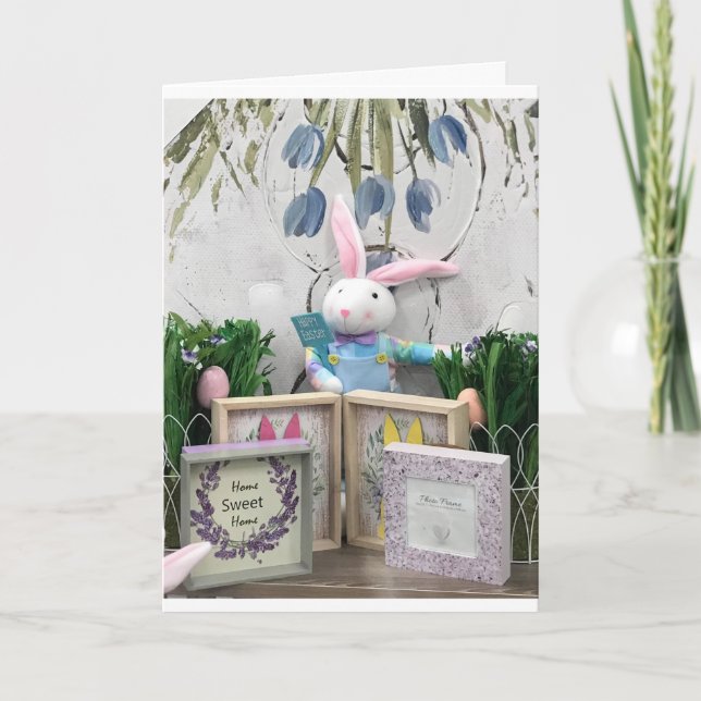 CARTES POUR FÊTES ANNUELLES HEUREUX "PÂQUES" / HEUREUX "PRINTEMPS" HEUREUX "TO (Devant)