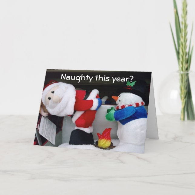 CARTES POUR FÊTES ANNUELLES **HEUREUX** VOUS AVEZ ÉTÉ **NAUTE CETTE ANNÉE** (Devant)