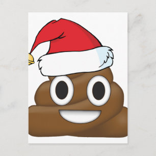 Cartes Pour Fêtes Annuelles Hilarié Xmas Poop Emoji