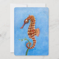 Hippocampe acrylique
