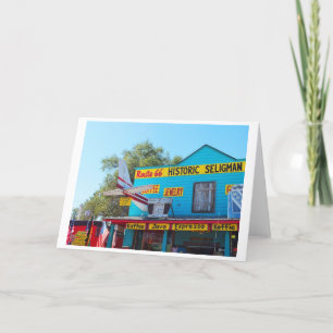 Cartes Pour Fêtes Annuelles Historic Seligman route 66