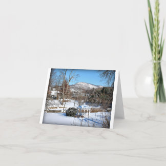Cartes Pour Fêtes Annuelles "Hiver À Hillburn"