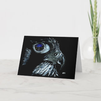 Cartes Pour Fêtes Annuelles Hiver Peregrine traditionnel sans texte avant