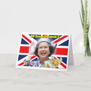 Cartes Pour Fêtes Annuelles HM Queen Elizabeth II
