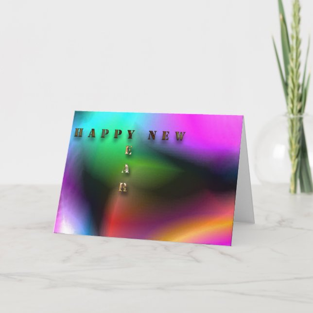 CARTES POUR FÊTES ANNUELLES HNY110 (Devant)