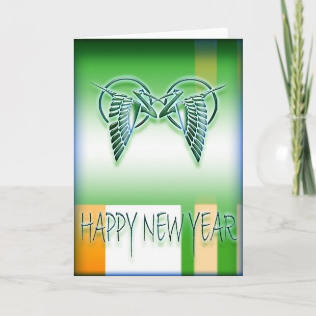 CARTES POUR FÊTES ANNUELLES HNY199 (Devant)