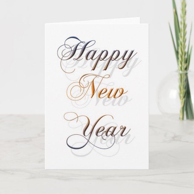 CARTES POUR FÊTES ANNUELLES HNY221 (Devant)