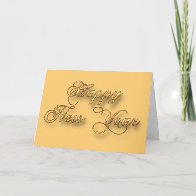 CARTES POUR FÊTES ANNUELLES HNY35 (Devant)